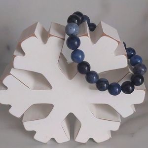 8mm Sodalite Crystal Bracelet